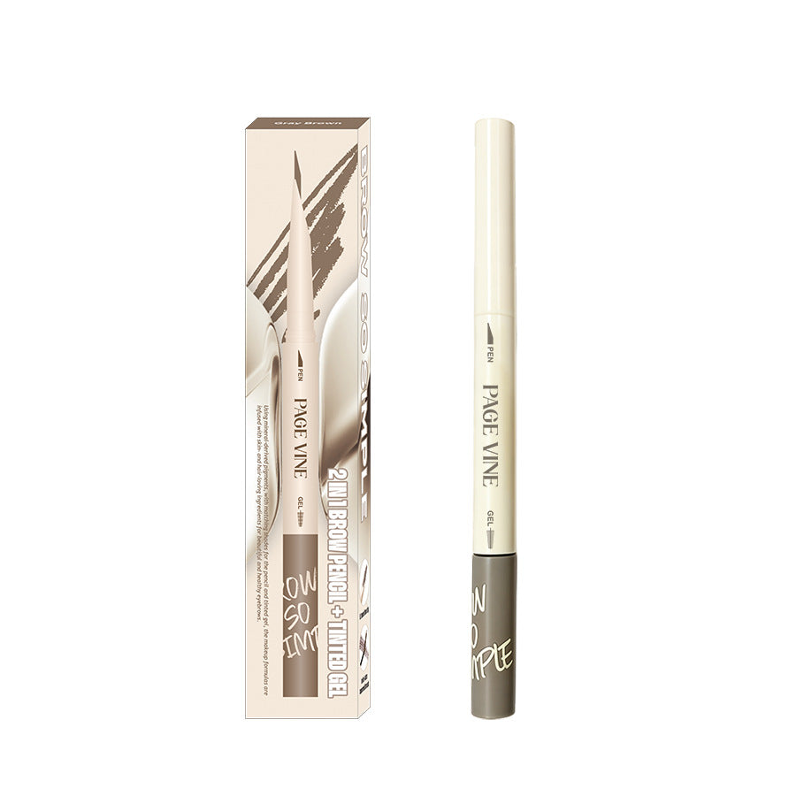 Double-ended Eyebrow Trimmer Liquid Mascara Brush