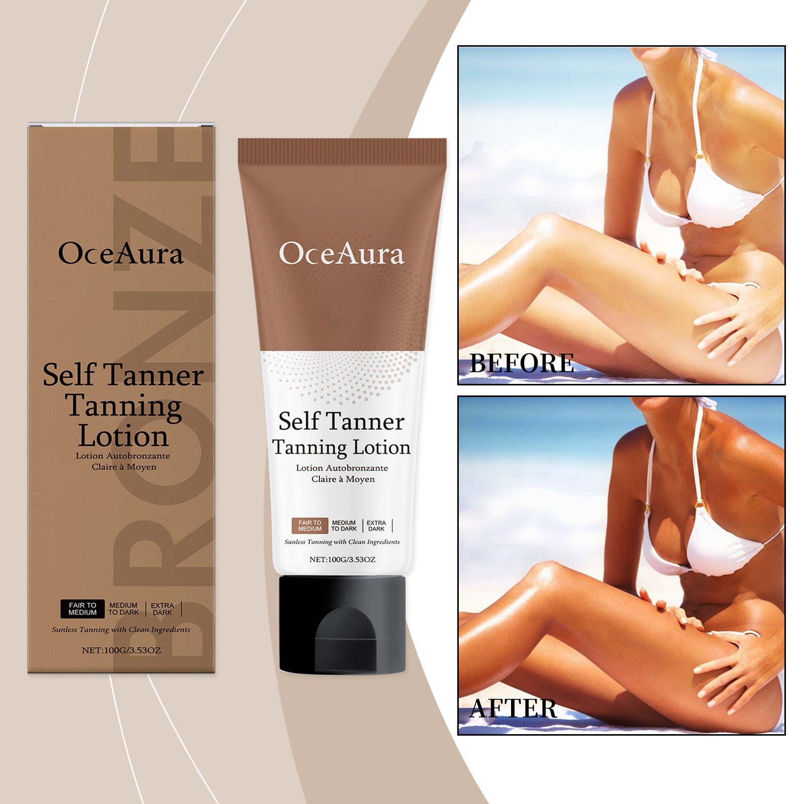Moisturizing Sunless Tanning Cream