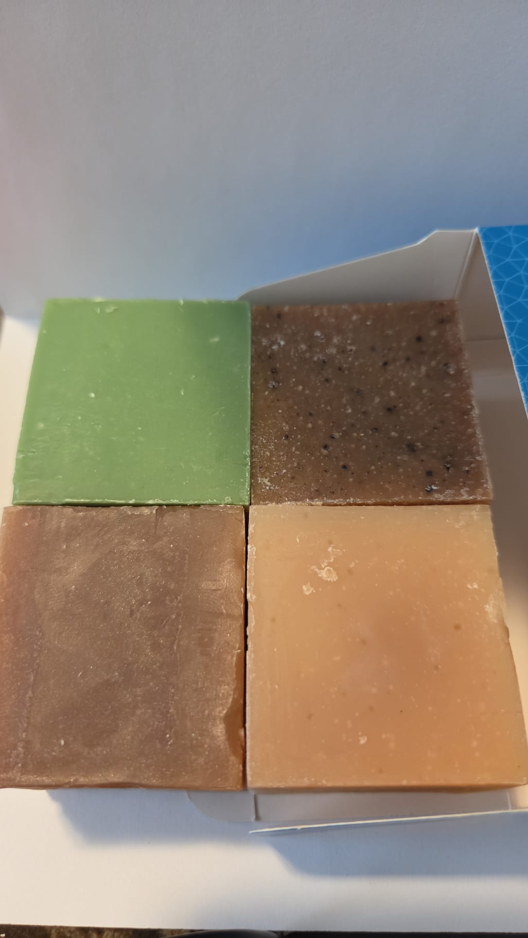 Natural Soaps Gift Set (4-Pack) — Caribbean Blue Naturals, St. Lucia — Ships Today!