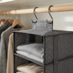 Hanging Closet Organizer - 6 Shelves