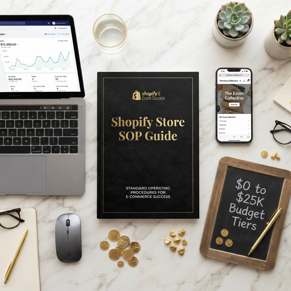 The Ultimate Shopify Store SOP Guide — 3 Budget Roadmaps