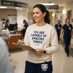 You Are Capable of Amazing Things — Premium Sweatshirt | COLLIN CAMPELL product image