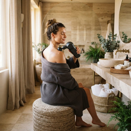 2-in-1 Body Wash And Bath Scrubber — Application