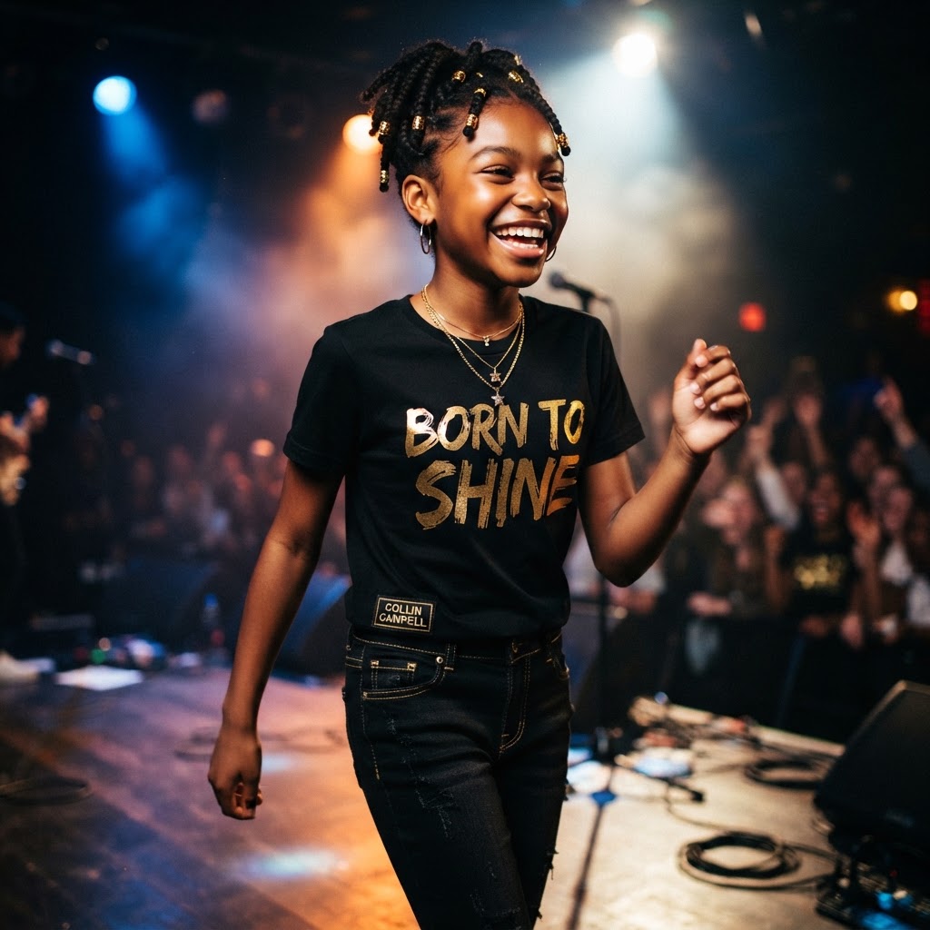 Born to Shine — Premium T-Shirt | COLLIN CAMPELL product image