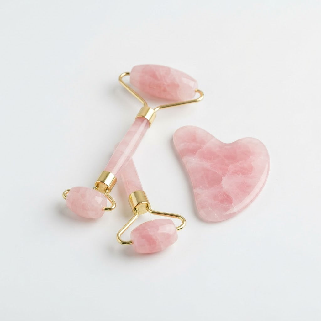 Rose Quartz Face Massage Tool