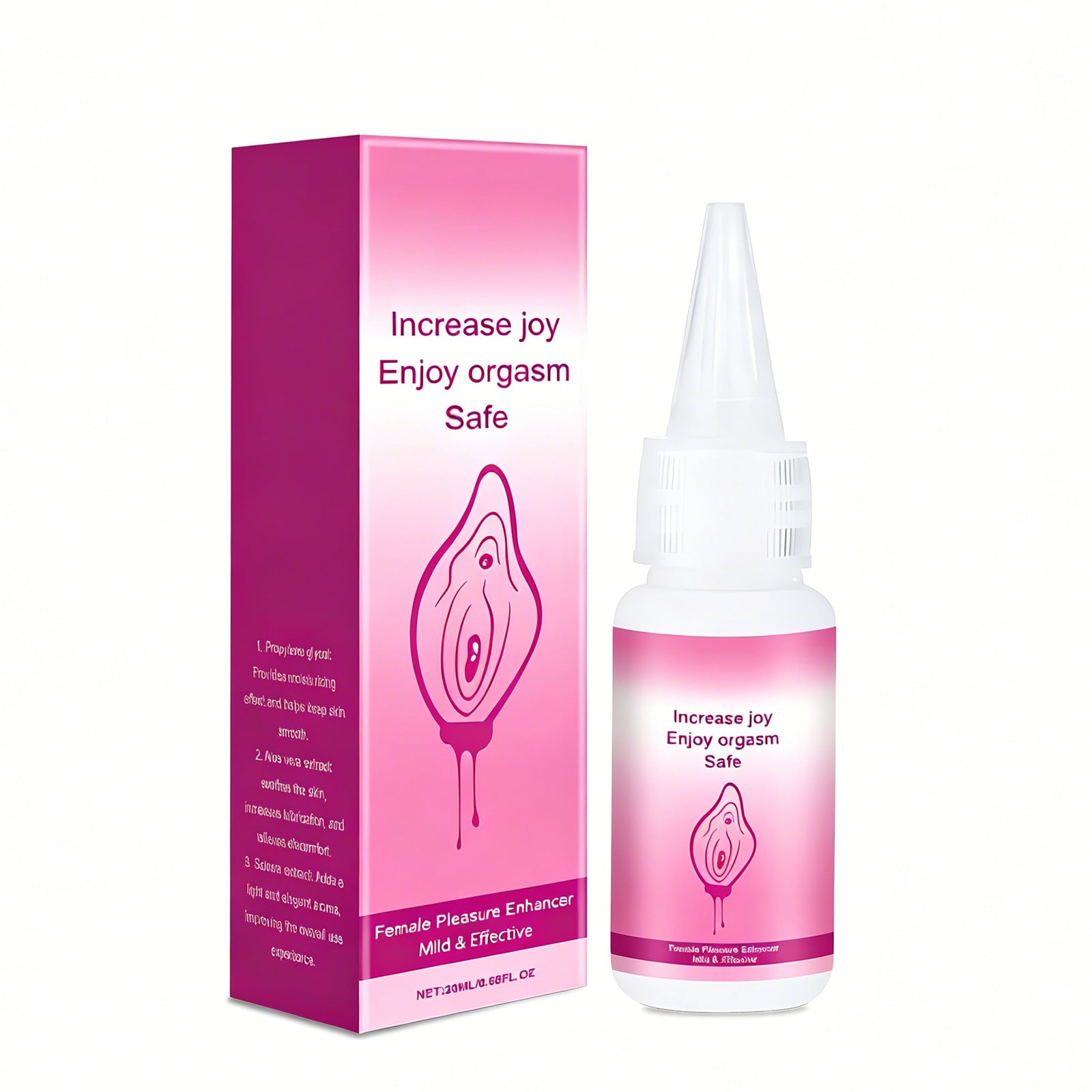 Female Intimate Comfort Serum, Gentle Moisturizing Lubricant For