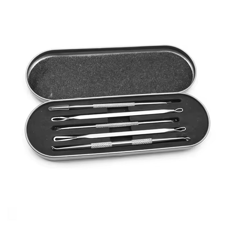 5 Acne Needles,Facial Acne Removal Extractor Blackhead Removal