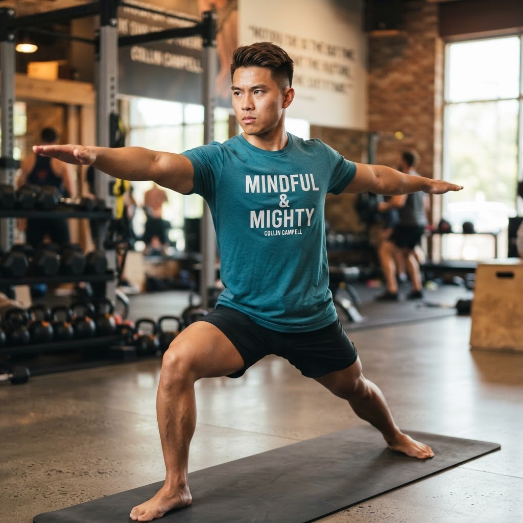 Mindful & Mighty — Premium T-Shirt | COLLIN CAMPELL product image