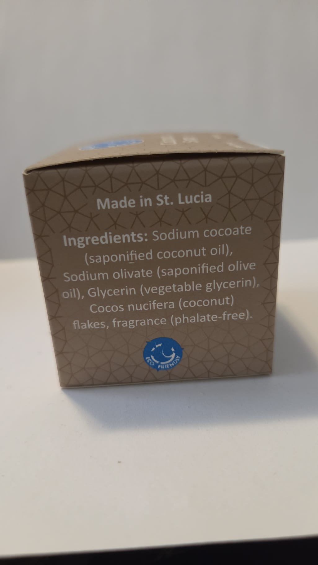 Coconut Soap — Caribbean Blue Naturals, St. Lucia (85g) — Ships Today!