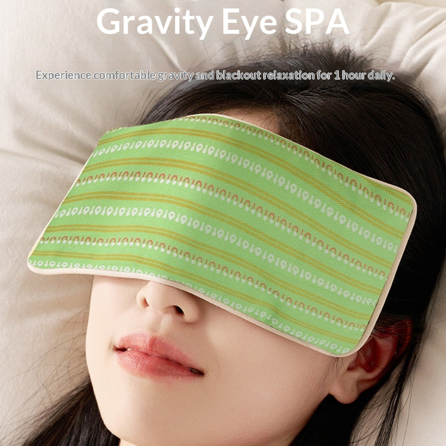 Gravity Eye Pillow With Cassia Seeds And Mugwort For Light-Blocking