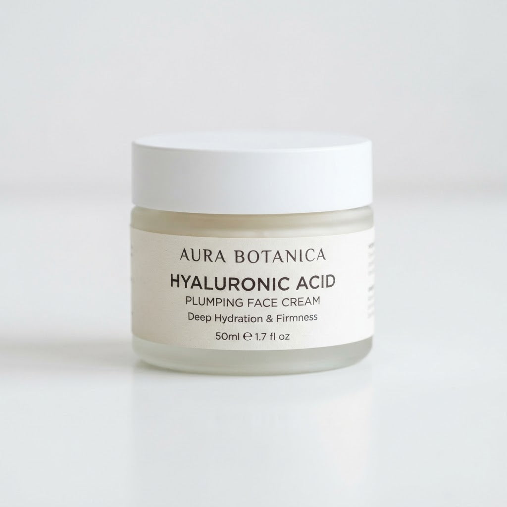 Hyaluronic Acid Plumping Cream texture close-up