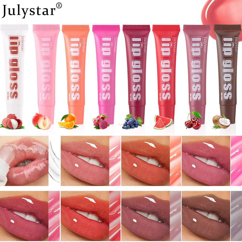 Lip Moisturizing Fruit Flavor Lip Honey 4-piece Set Lip Glaze