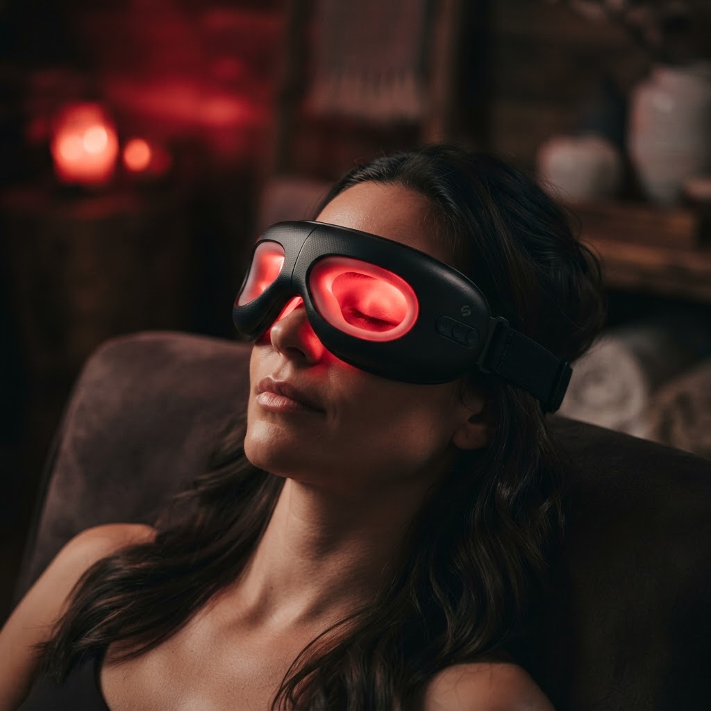 3D Roller Face-Slimming Device Metal Eye — Glow