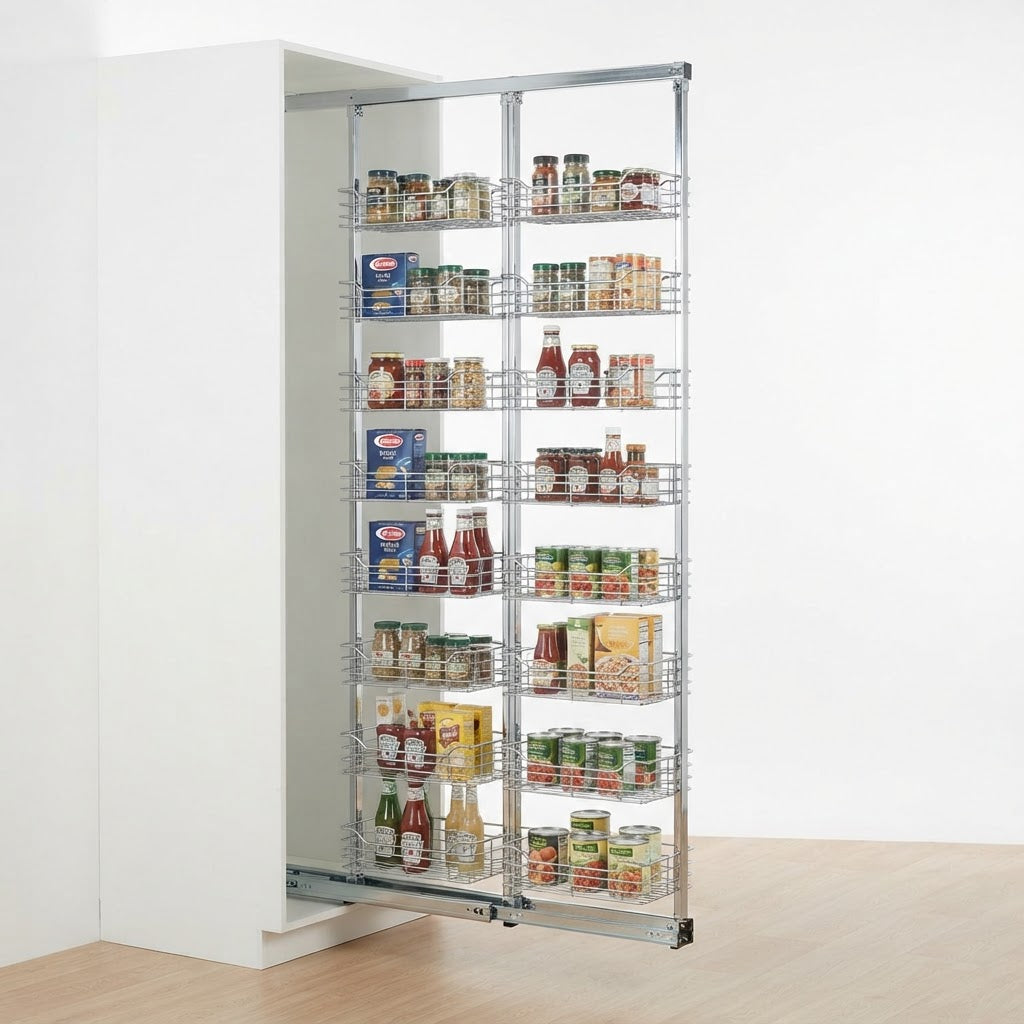 Pull-Out Pantry Organizer Rack