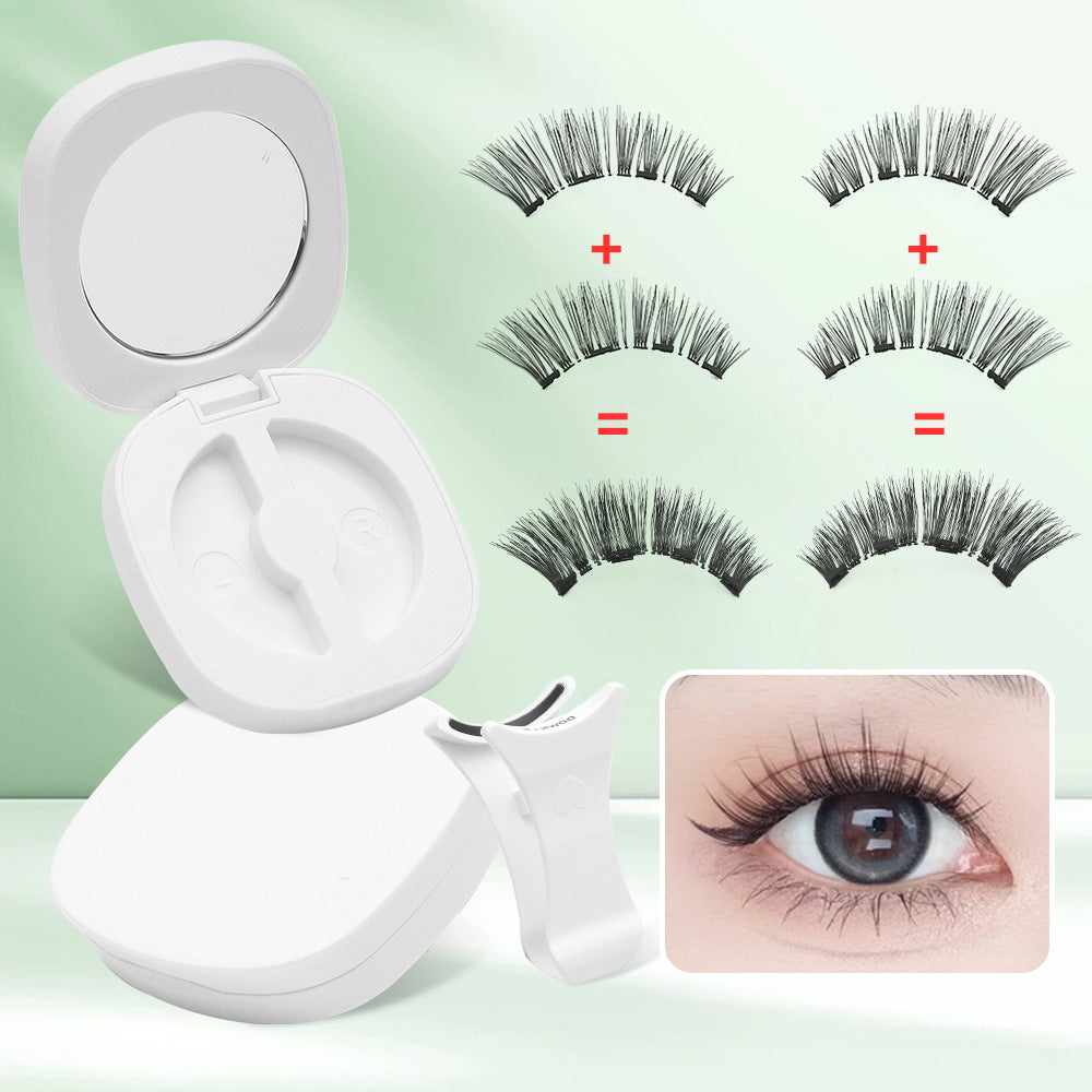 New Magnetic False Eyelash Set, Upgraded Versionnatural