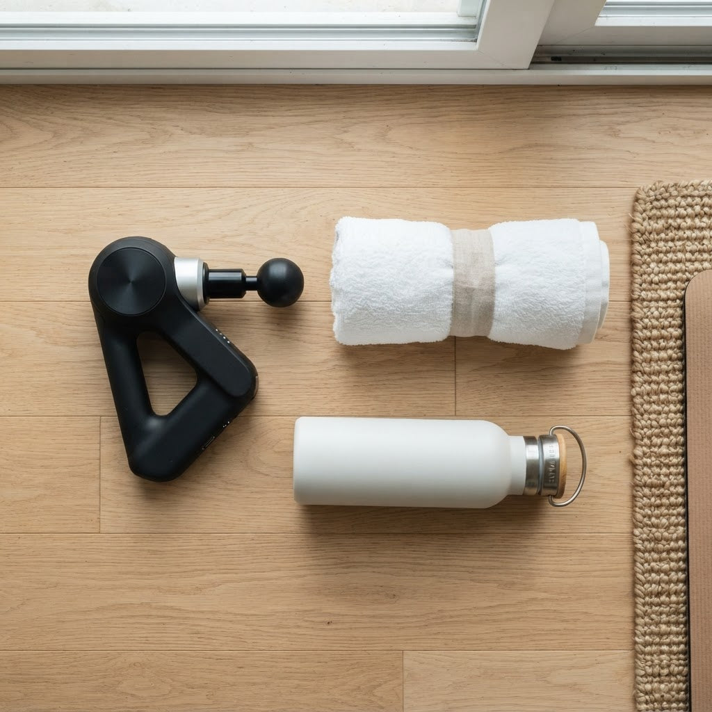 Trapezius Massager For Shoulders And Nec — Flat Lay