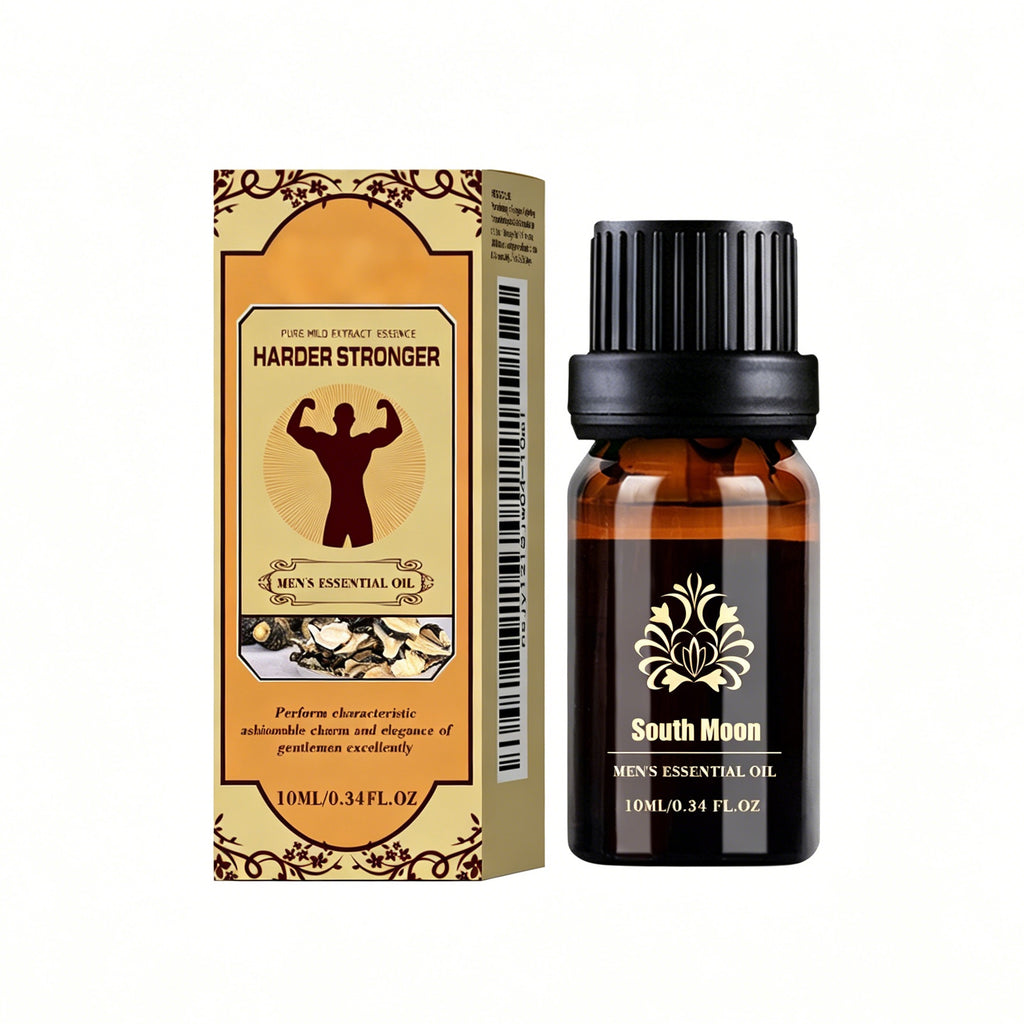 Men's Care Essential Oil, Natural Jojoba & Ophiopogon Extract