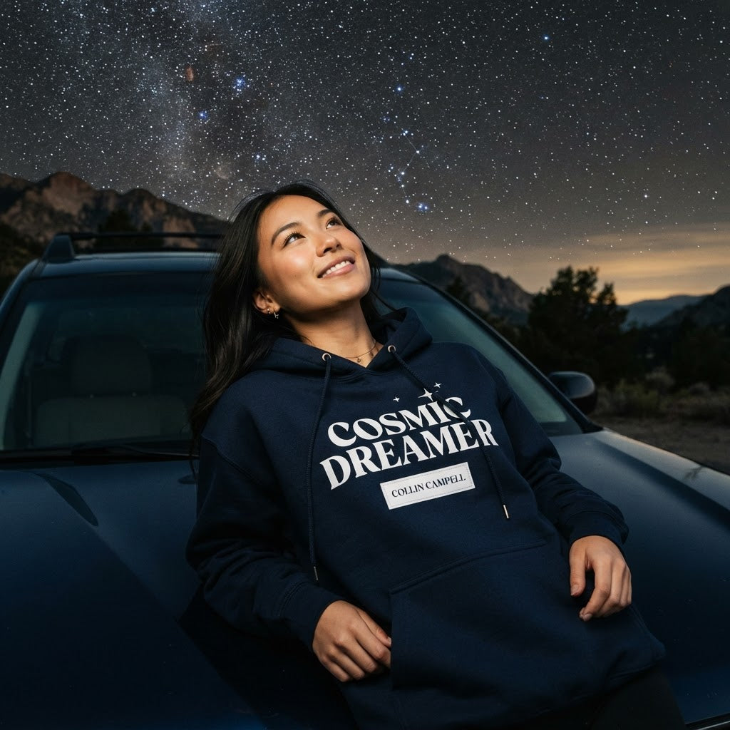 Cosmic Dreamer — Premium Hoodie | COLLIN CAMPELL product image
