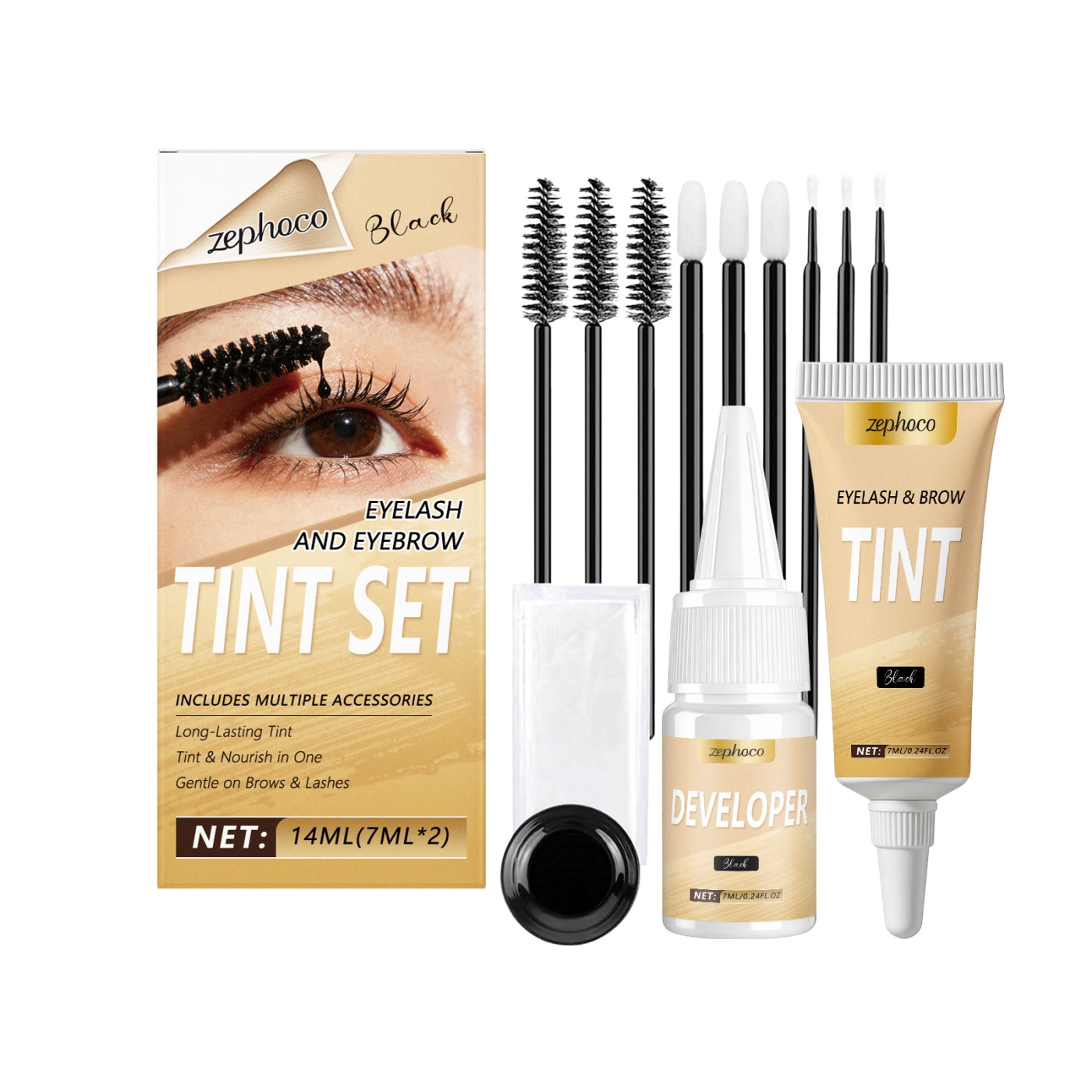 Eyelash Dyeing Suit