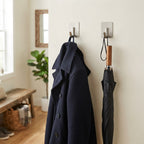 Adhesive Wall Hooks Heavy Duty (12 Pack)