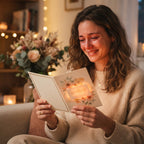 VoiceHeat Greeting Card — Record Your Voice, Warm Their Hands