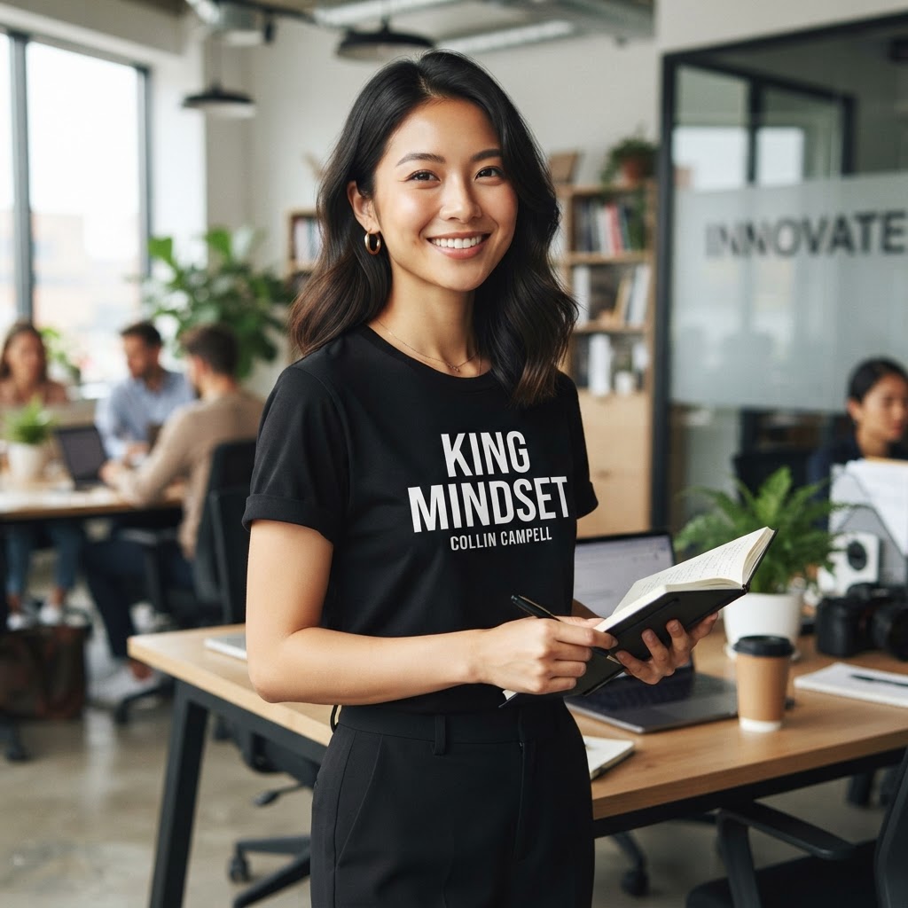 King Mindset — Premium T-Shirt | COLLIN CAMPELL product image