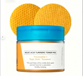 Kojic Acid Turmeric Toner Pads, Exfoliating Facial Cotton Pads