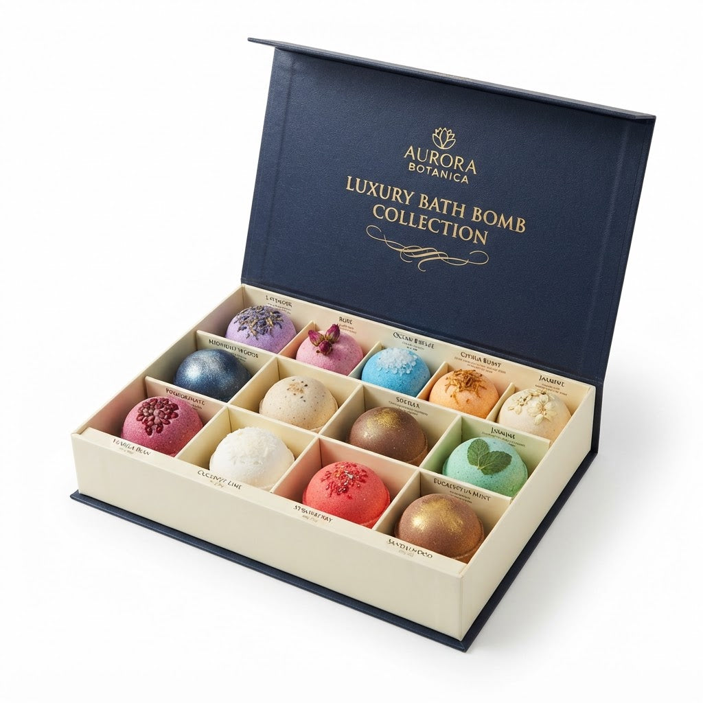 Luxury Bath Bomb Gift Set (12 pack)