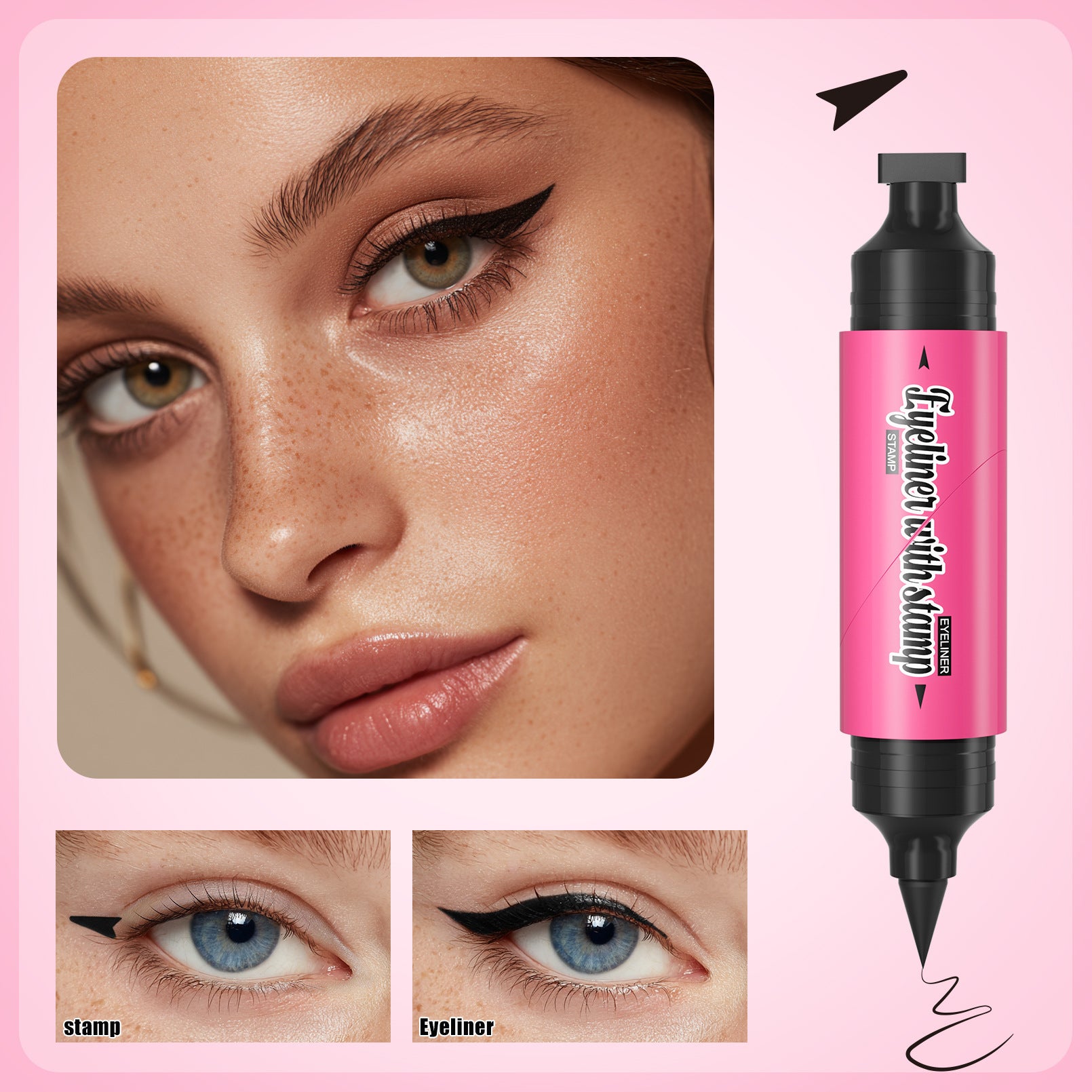 Hellokiss Double Headed Stamp Eyeliner Pen