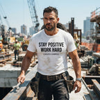 Stay Positive Work Hard — Premium T-Shirt | COLLIN CAMPELL product image