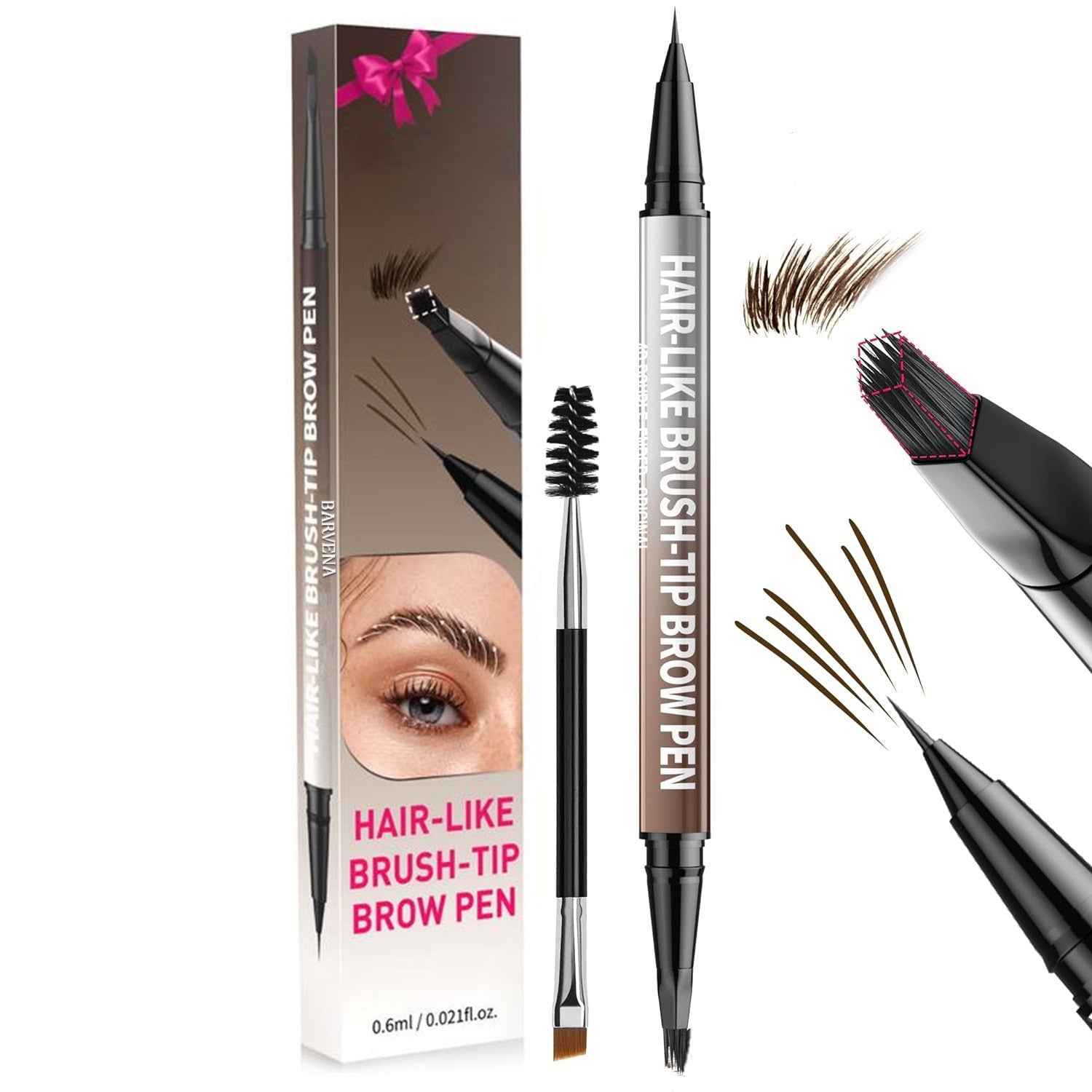 Glam Gift Box — Waterproof And Sweat-proof Not Smud + Eyebrow Printing Pen Quick Makeup T