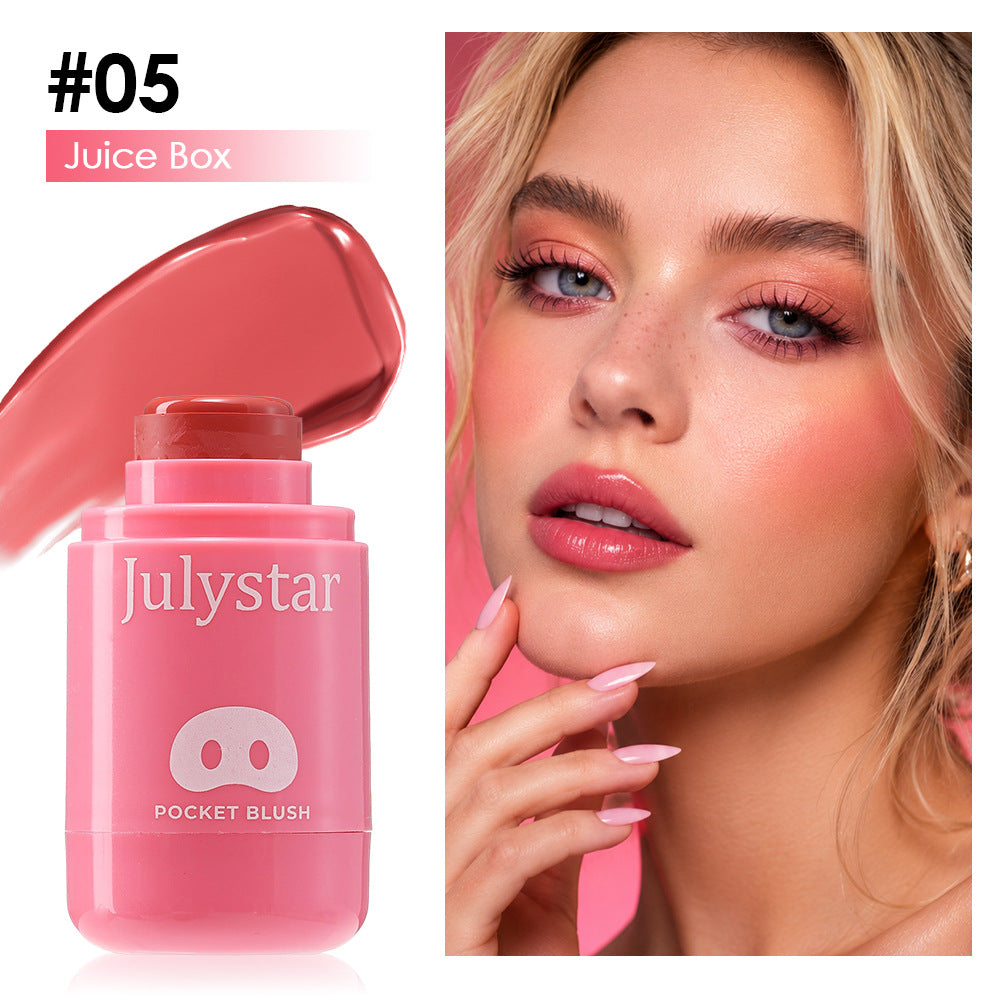 Moisturizing Water, Light Sense, Color Expansion, Natural Lip And Cheek Dual-use Powder Blusher Cream