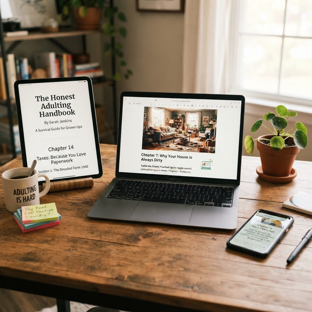 The Honest Adulting Handbook - Everything They Did Not Tell You About Being a Grown-Up