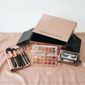 Ultimate Glam Gift Box — Makeup Brush Set + Eyeshadow Palette + Lash Set
