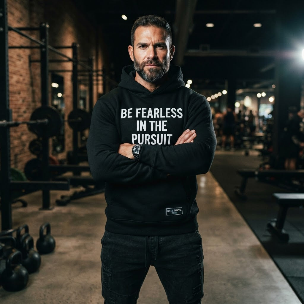 Be Fearless in the Pursuit — Premium Hoodie | COLLIN CAMPELL product image
