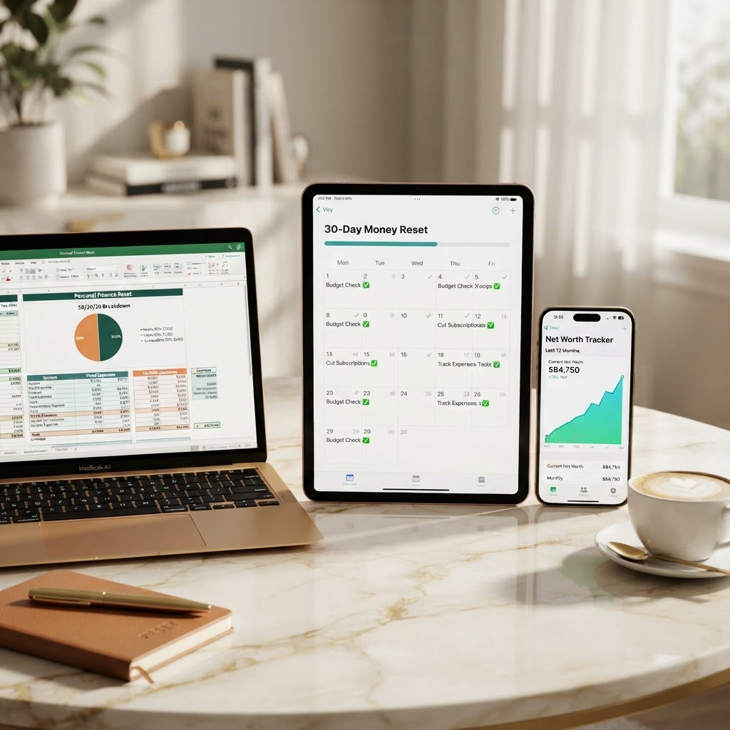 Personal Finance Reset — The 30-Day System to Fix Your Money