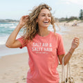Salt Air & Salty Hair Coastal Tee — Premium Beach Vibe | COLLIN CAMPELL product image