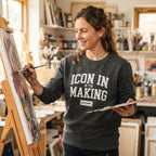 Icon in the Making — Premium Sweatshirt | COLLIN CAMPELL product image