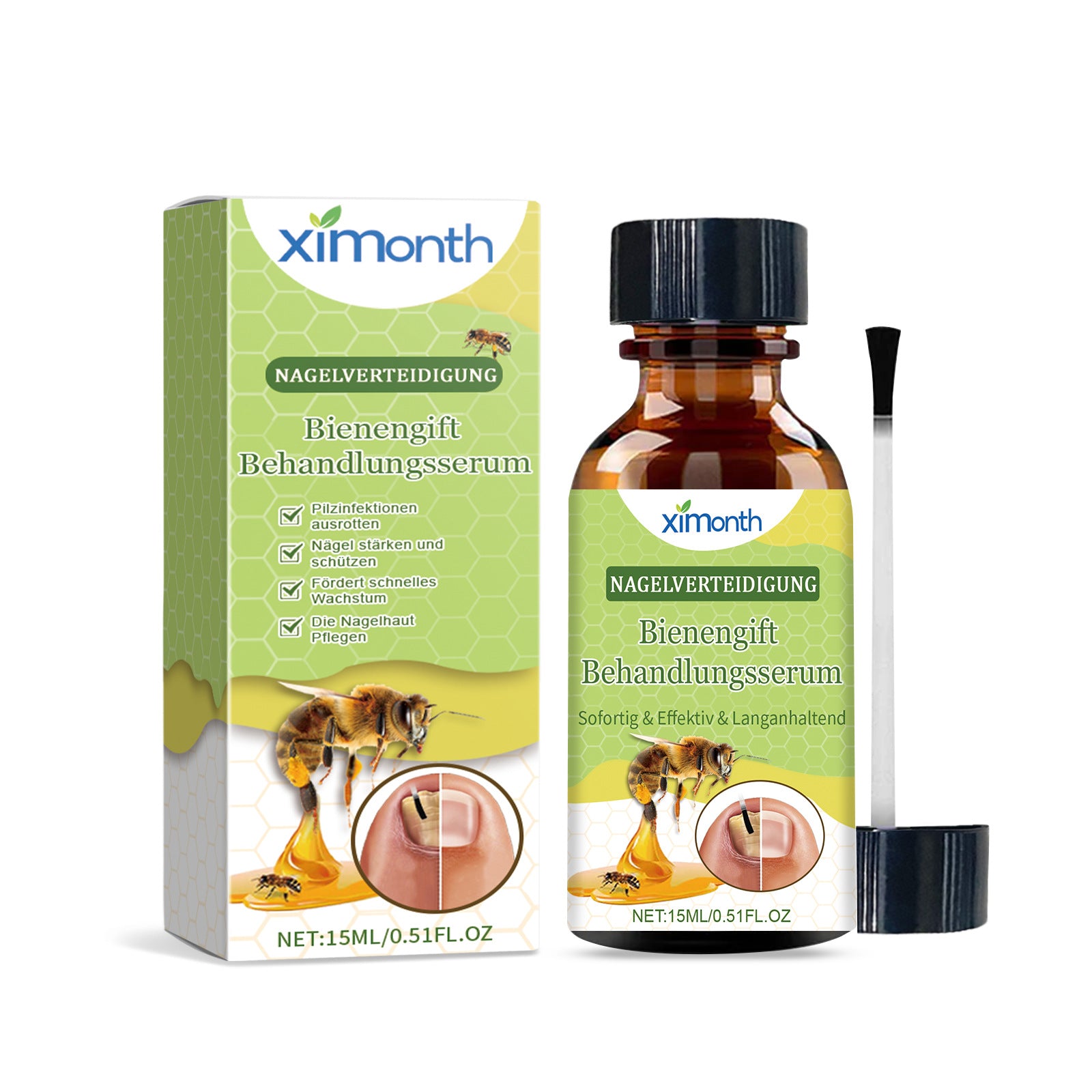 Ximonth Nail Care Essence Gently Cleanses, Moisturizes, And