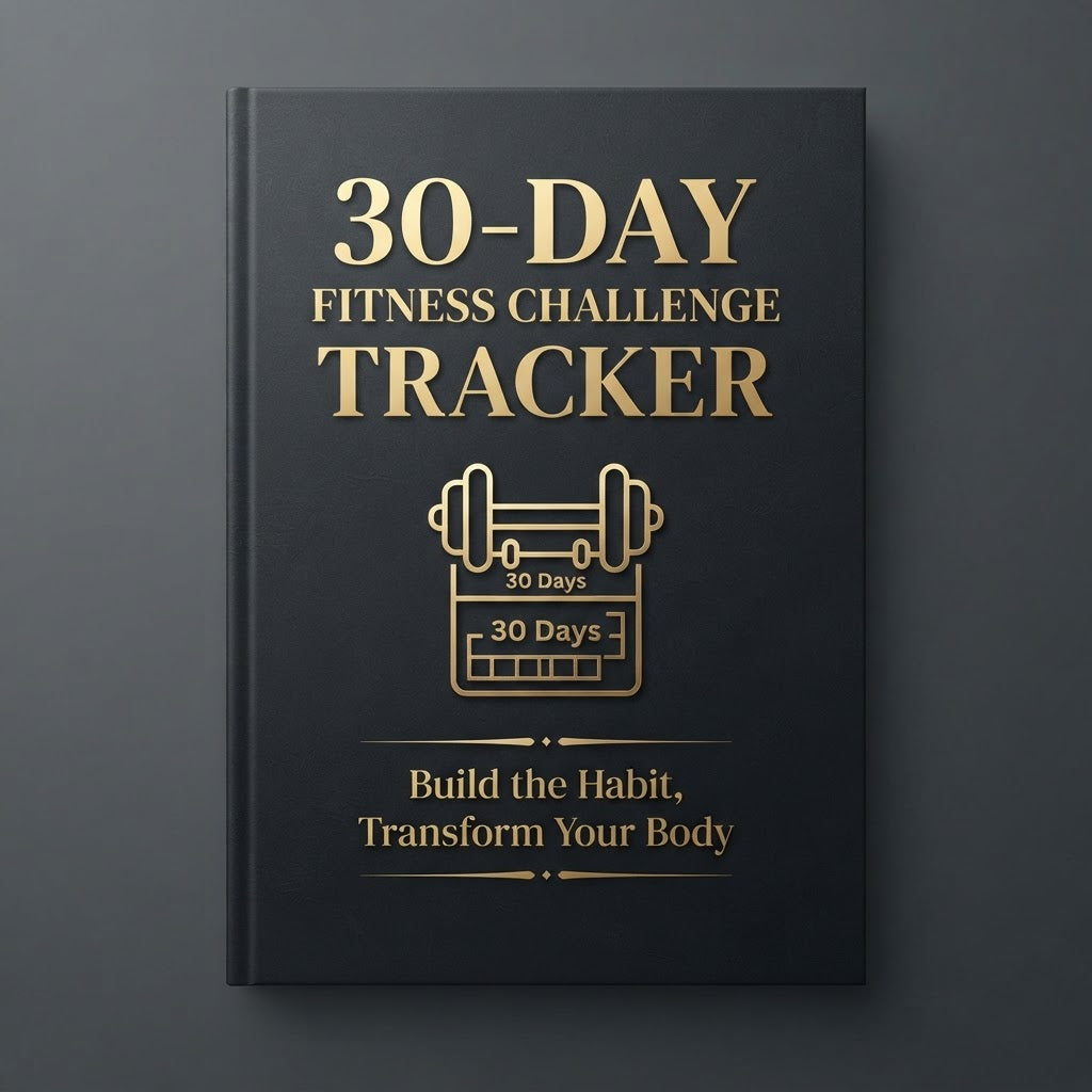30-Day Fitness Challenge Tracker - Digital Download product image
