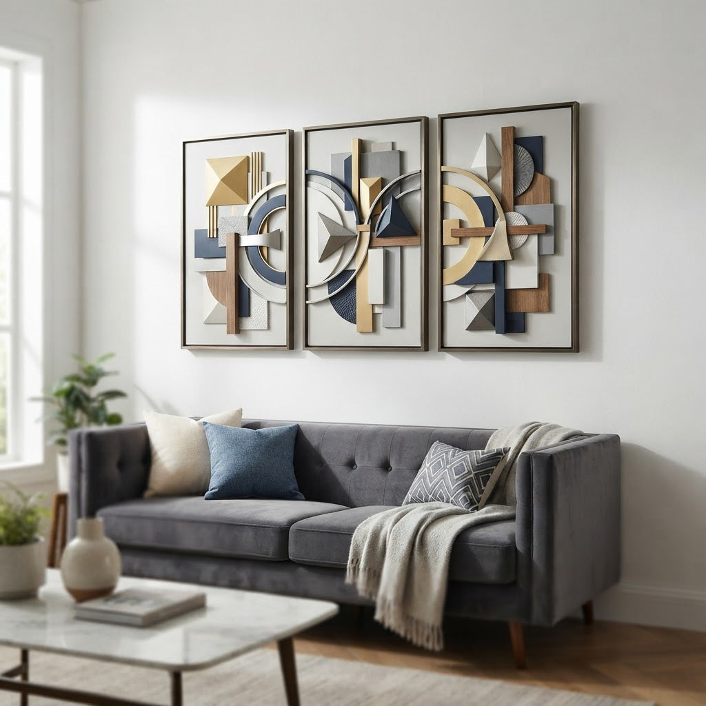Creative Sofa Wall Decorative Painting — 3D Art