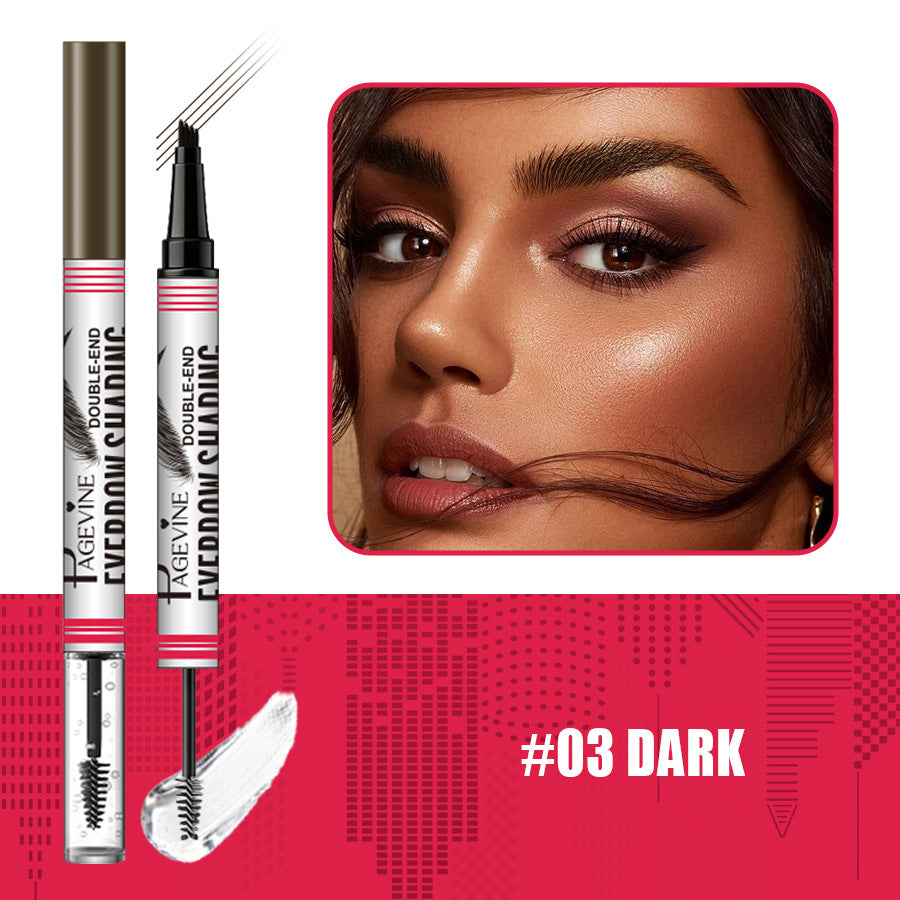 Waterproof And Sweat-resistant Clear Brow Geleyebrow Pencil That