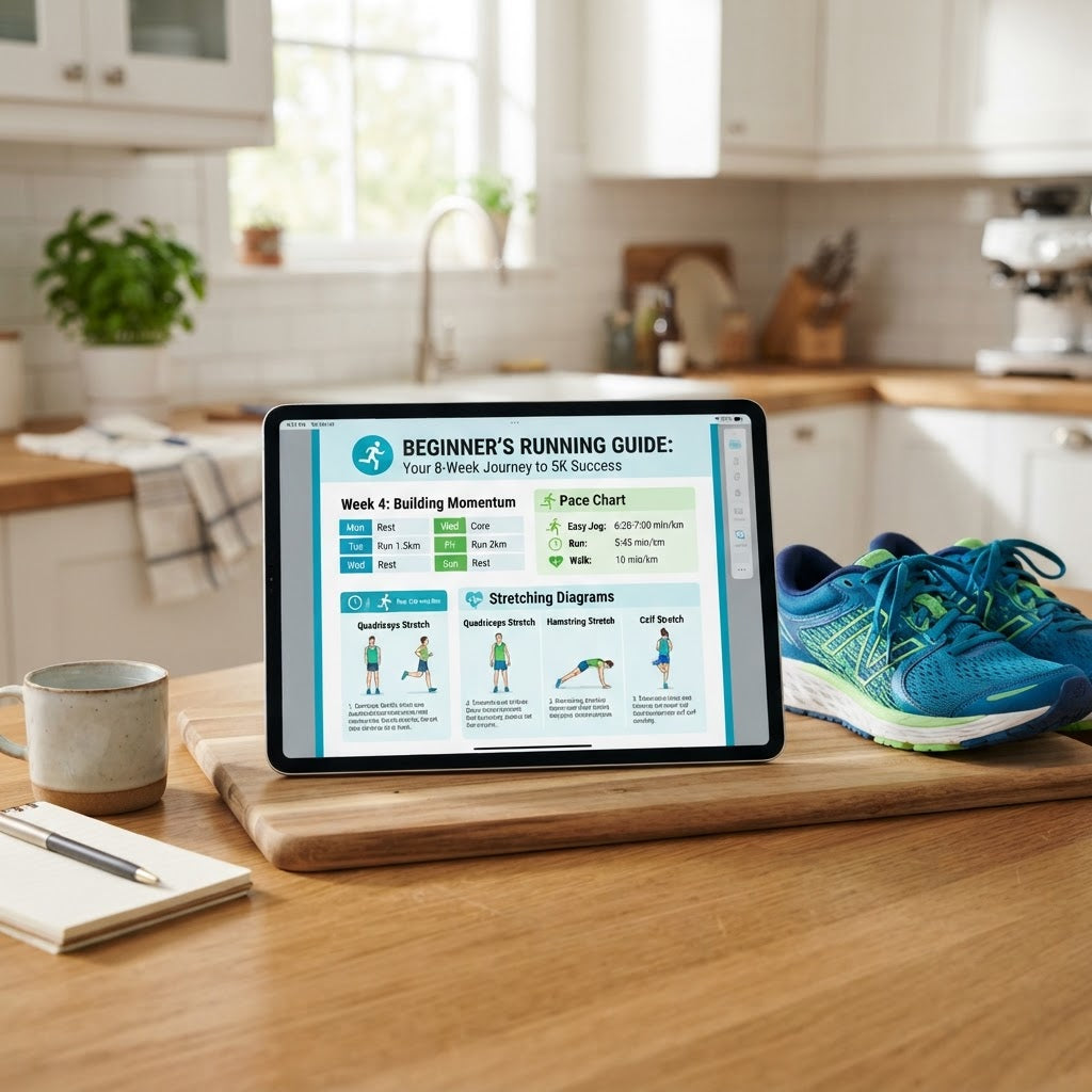 Digital preview of Beginner's Running Guide - Digital Download