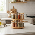 Rotating Spice Rack Organizer - 360 Spin