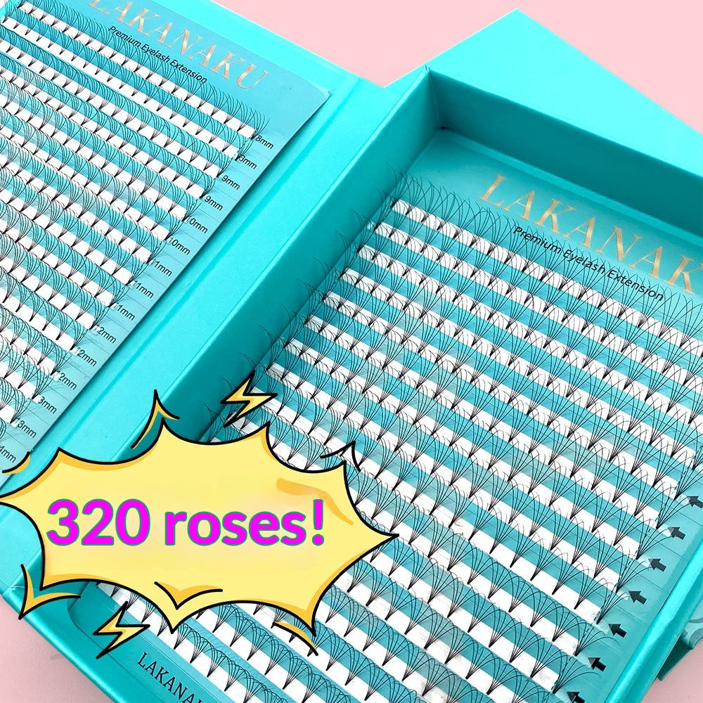 Glam Gift Box — Concealer Moisturizing Liquid Found + Base Glue, Short Stems 16-row False