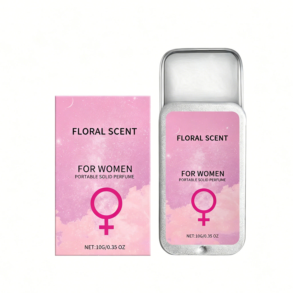 Women Floral Solid Perfume, Long Lasting Light Fragrance