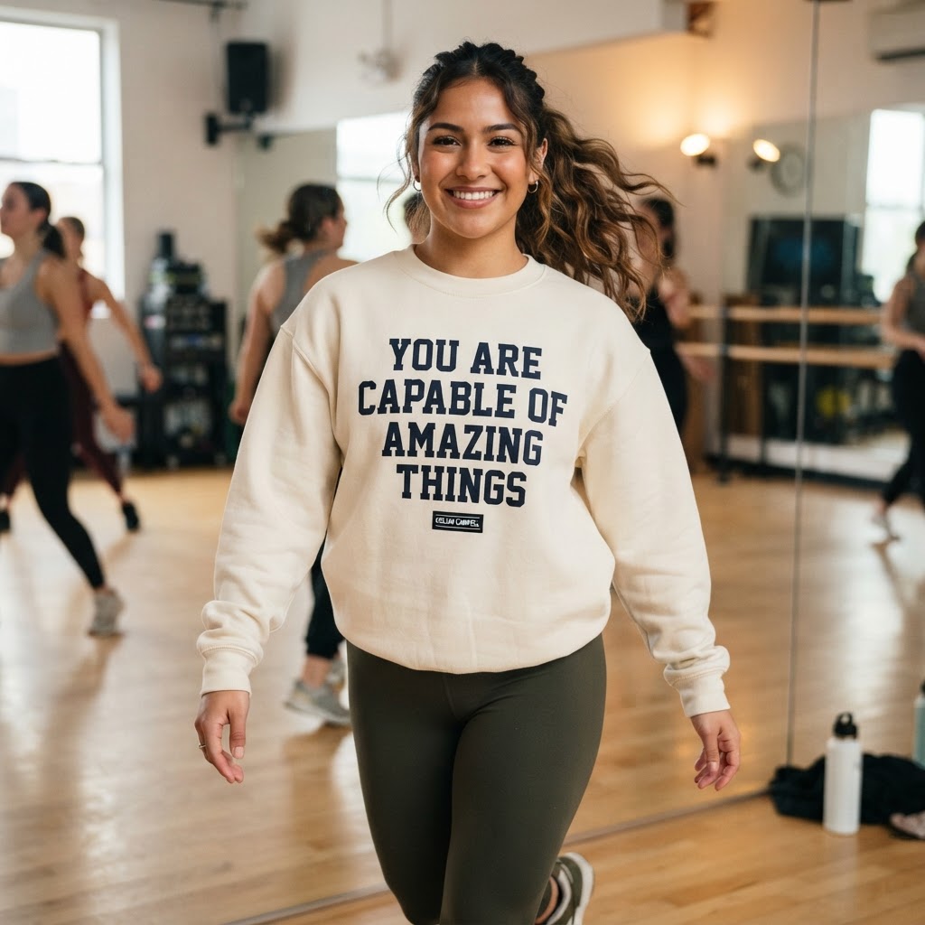 You Are Capable of Amazing Things — Premium Sweatshirt | COLLIN CAMPELL product image
