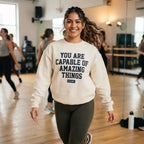 You Are Capable of Amazing Things — Premium Sweatshirt | COLLIN CAMPELL product image