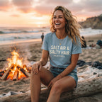 Salt Air & Salty Hair — Premium T-Shirt | COLLIN CAMPELL product image