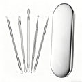 5 Acne Needles,Facial Acne Removal Extractor Blackhead Removal